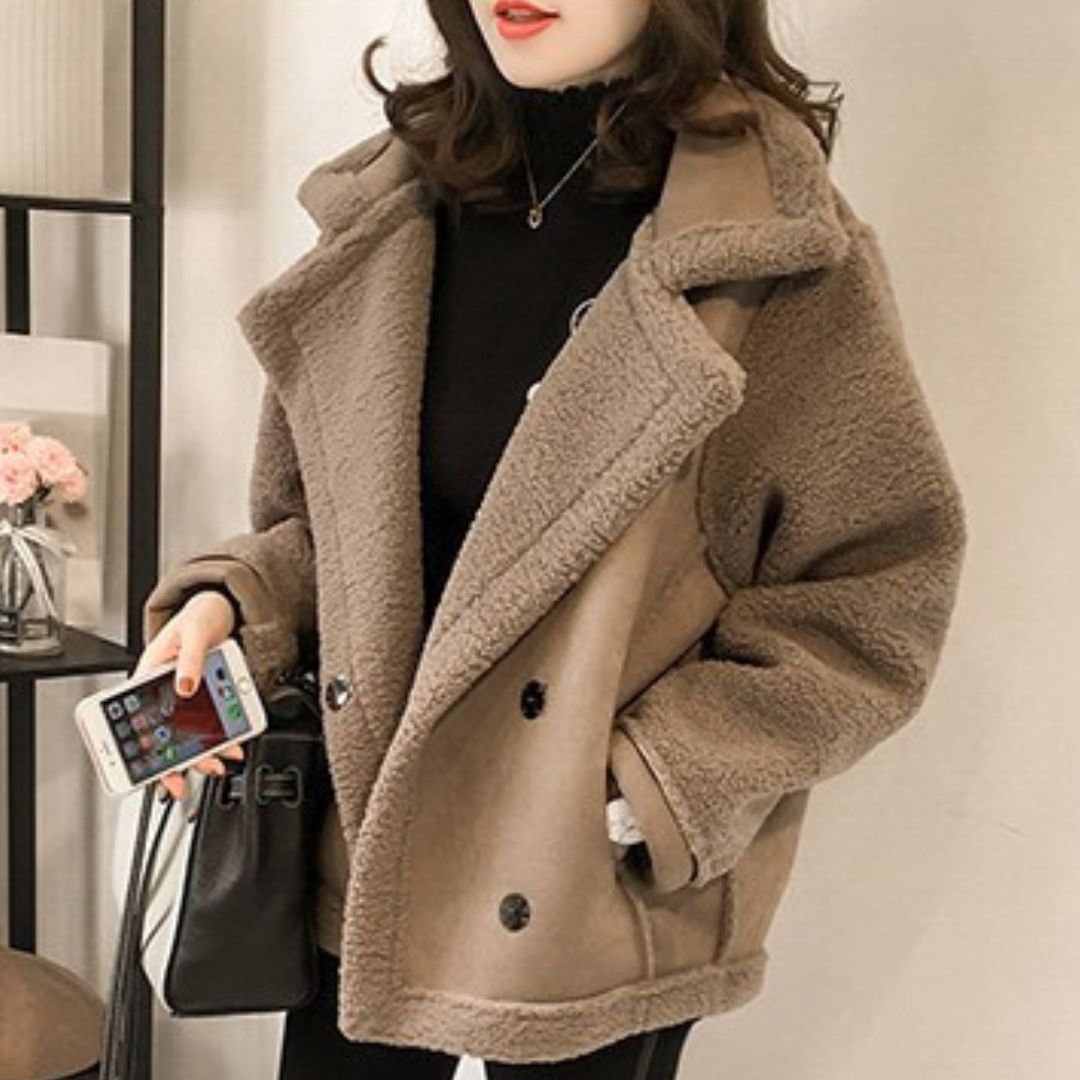 Cashmere Suede Coat