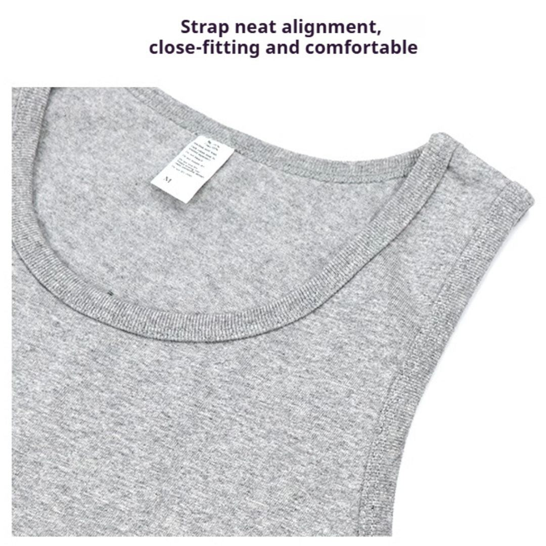 230g Solid Color Cotton Tank Top (Min. 2 pcs)