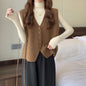 Fall V-neck Knit Vest
