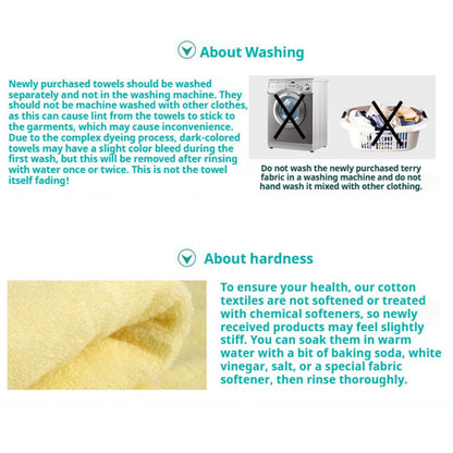 MonoRed Pure Cotton Facial Towels (3-Pack)