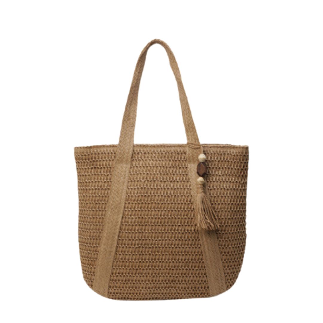 Large Capacity Straw Shoulder Bag