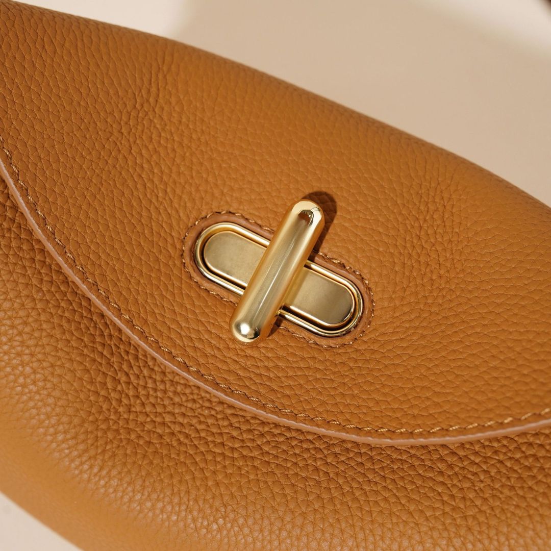 Genuine Leather Crossbody Shoulder Handbag