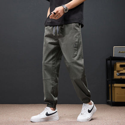 New Summer Lightweight Cuffed Trousers