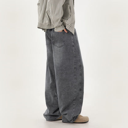Vintage Washed Oversized Denim Jeans
