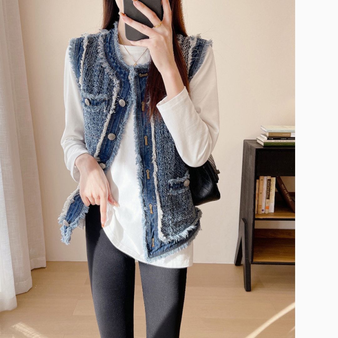 Vintage Denim Vest