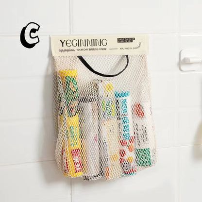 多機能収納メッシュバッグ