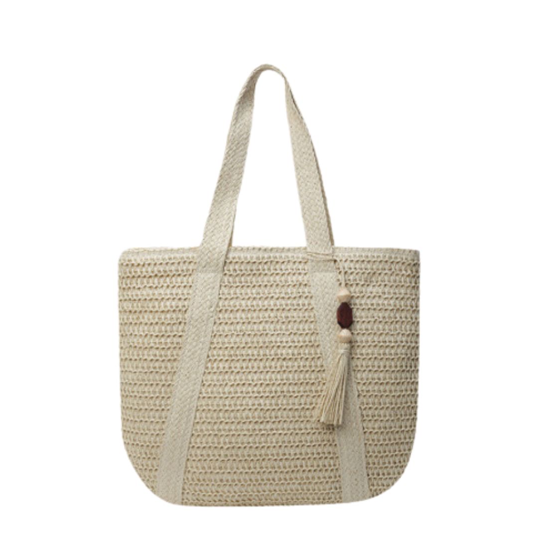 Large Capacity Straw Shoulder Bag