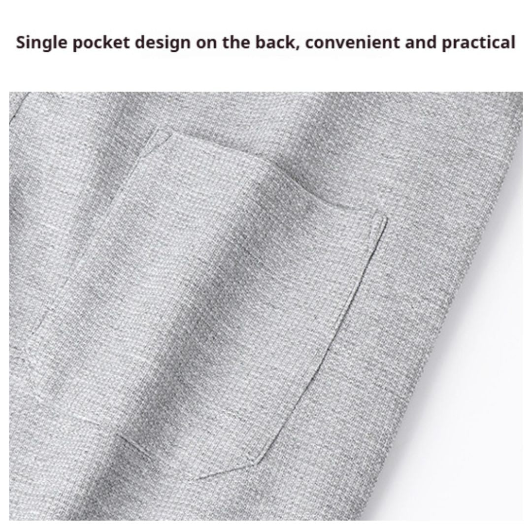 270g Japanese-style Waffle Fabric Mid-length Shorts