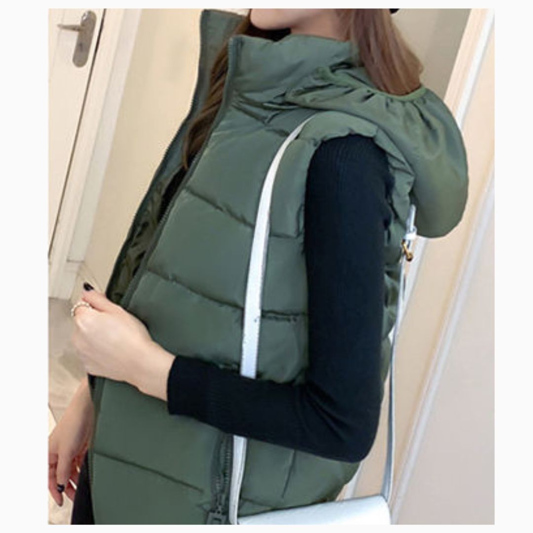 Solid Color Cotton Vest