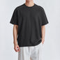 Simple Contrast Stitch Short Sleeve T Shirt
