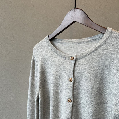 Women's Color-Block Striped Knit Round-Neck Jacket