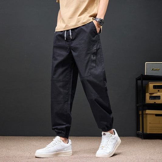 New Summer Lightweight Cuffed Trousers