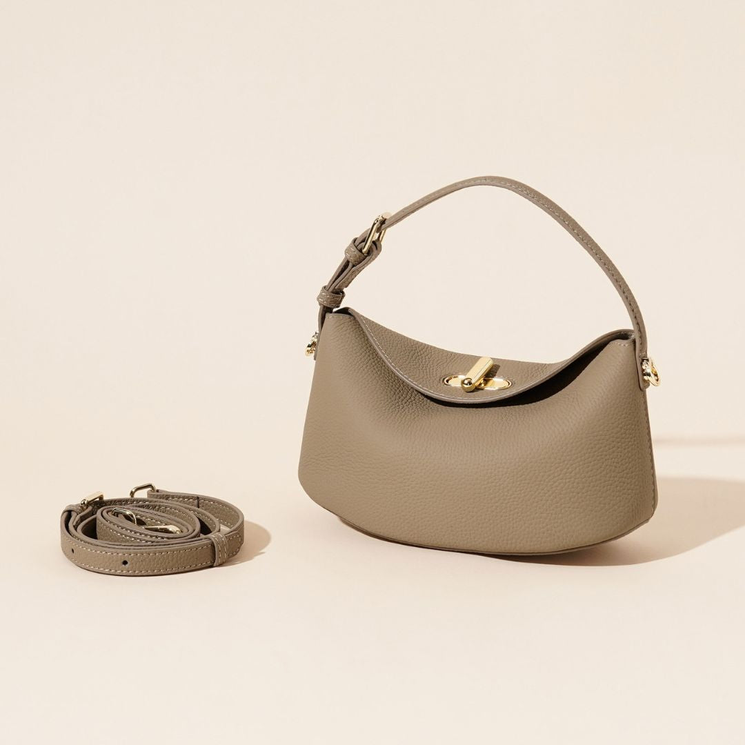 Genuine Leather Crossbody Shoulder Handbag