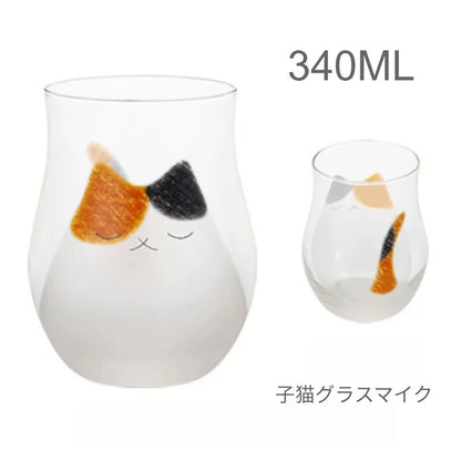 Cat Glass Cup