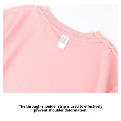 250g Plain Cotton Long-sleeved T-shirt (Min. 2 pcs)