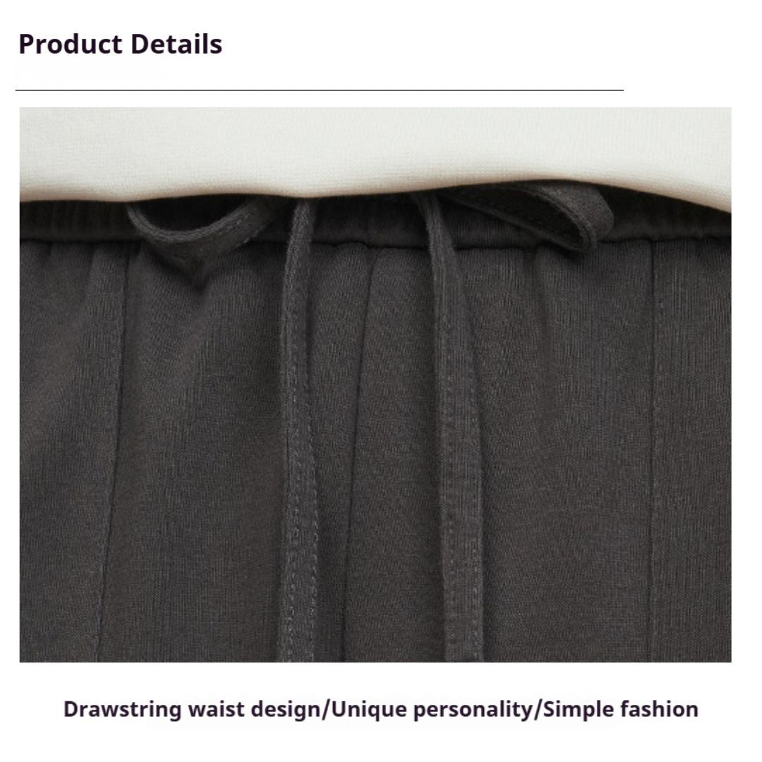 Loose straight casual pants