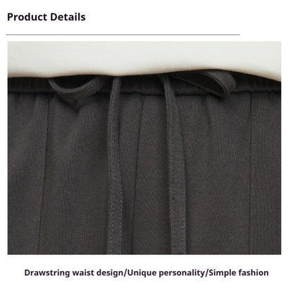 Loose straight casual pants