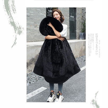 Fur Collar Fleece Lined Jacket