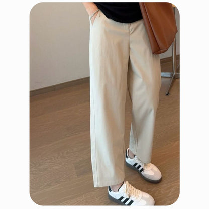 女款輕盈夏季休閒九分褲