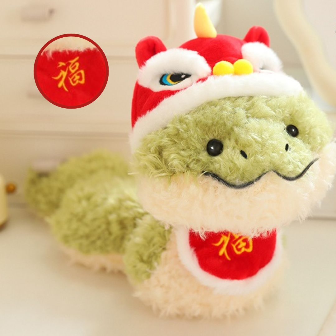 ヘビのマスコット人形