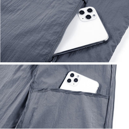 Lightweight UV-Protective Waterproof Hooded Jacket