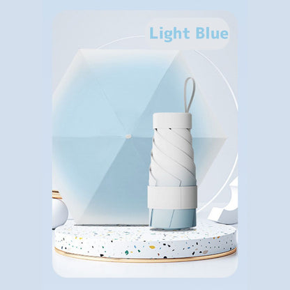 Gradient Color Mini Folding Umbrella