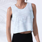 Camouflage Crew Neck Sports Short Vest