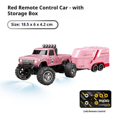 1:64 迷你遥控越野車附掛箱