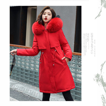 Fur Collar Fleece Lined Jacket