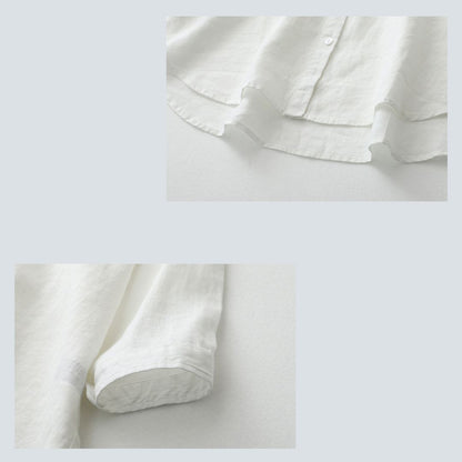 Summer Japanese Cotton and Linen Tops