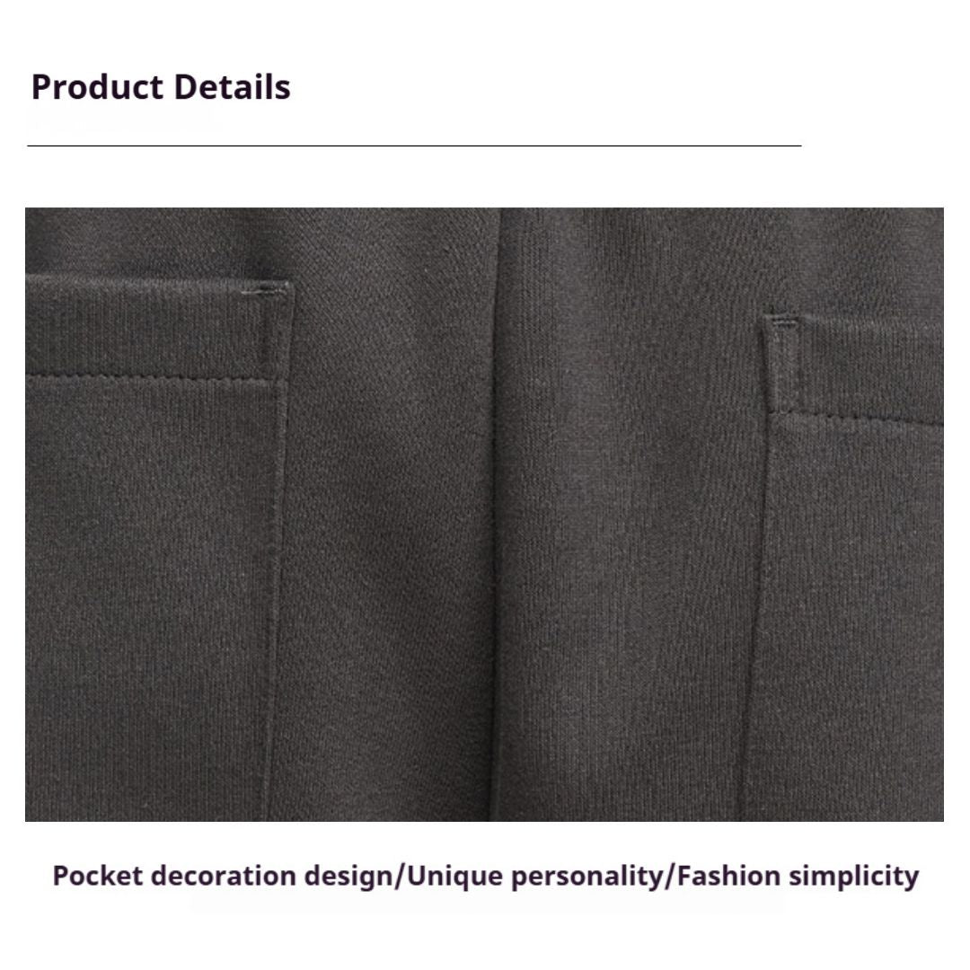 Loose straight casual pants