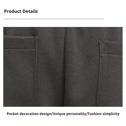 Loose straight casual pants