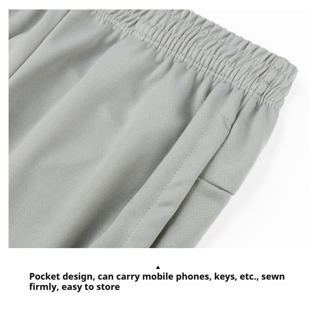 Multi-Functional Mesh Quick-Dry 9/4 Pants