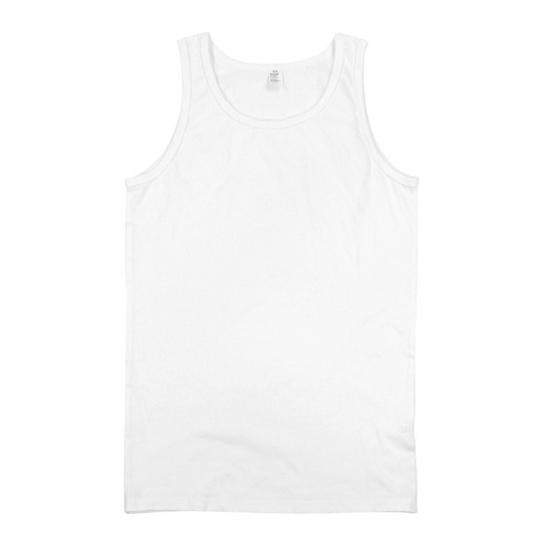230g Solid Color Cotton Tank Top (Min. 2 pcs)