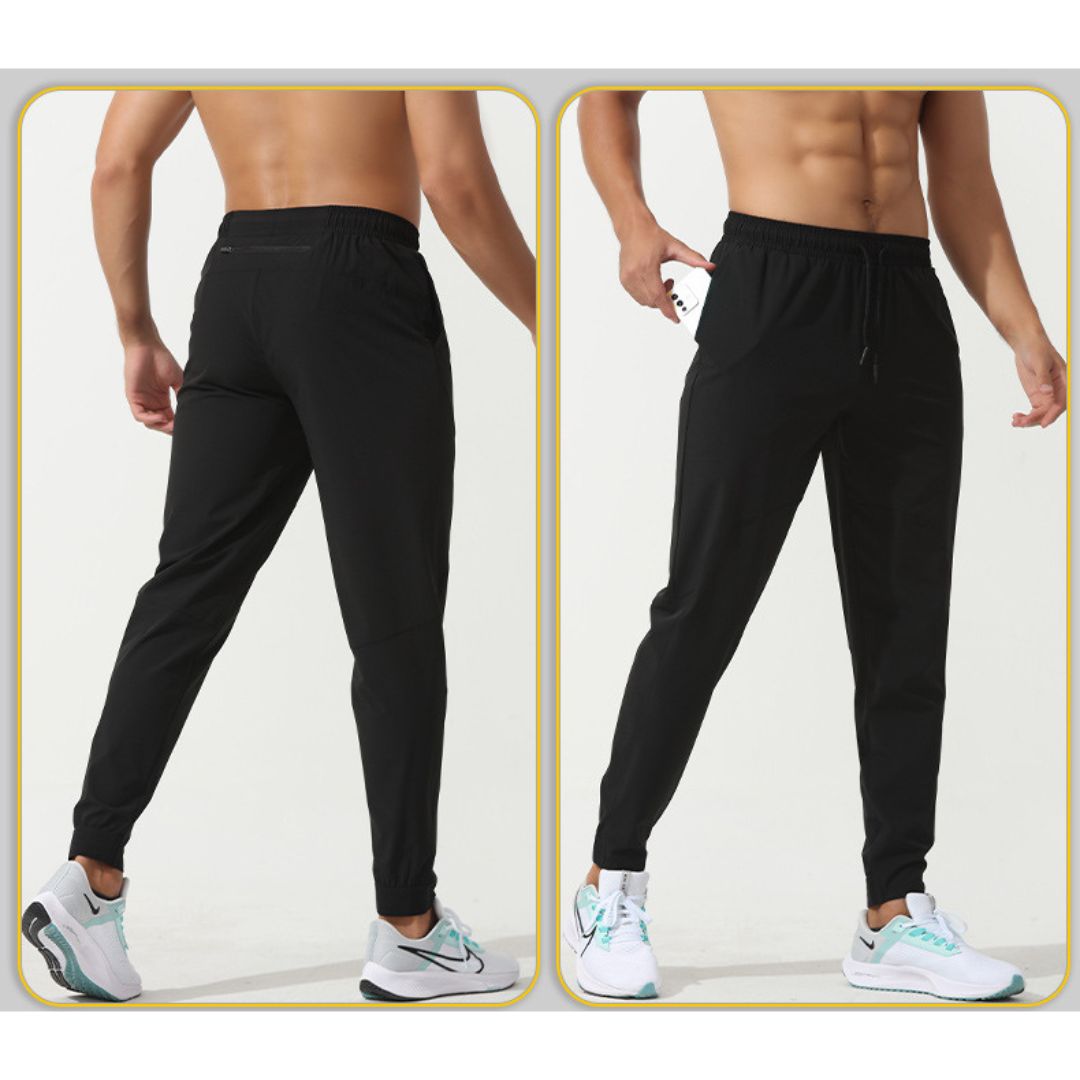 Men's Relaxed-Fit Elasticated Joggers