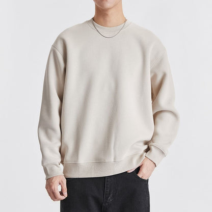 Solid Crewneck Airy Sweatshirt