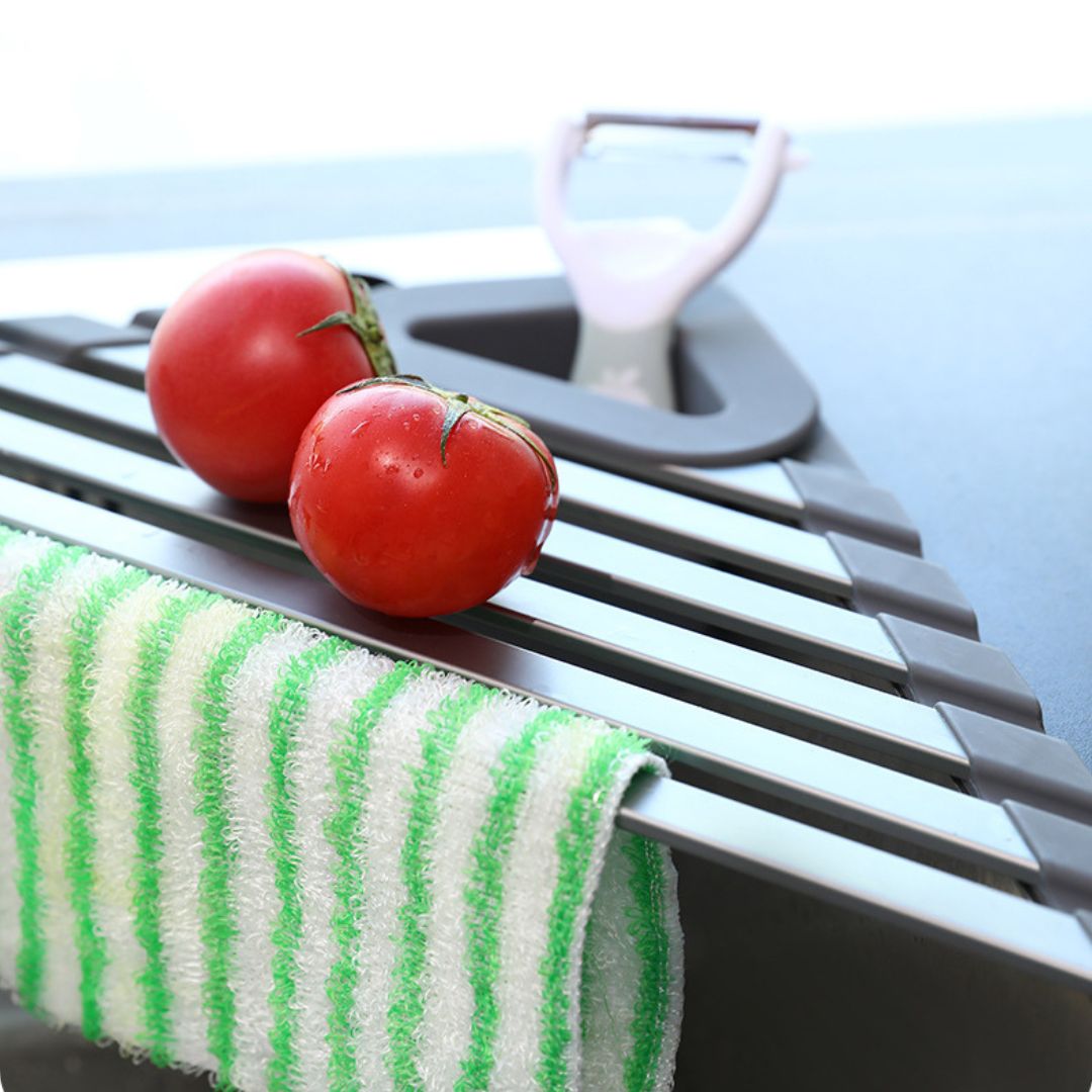 Kitchen Draining Triangular Rack