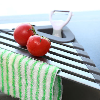 Kitchen Draining Triangular Rack