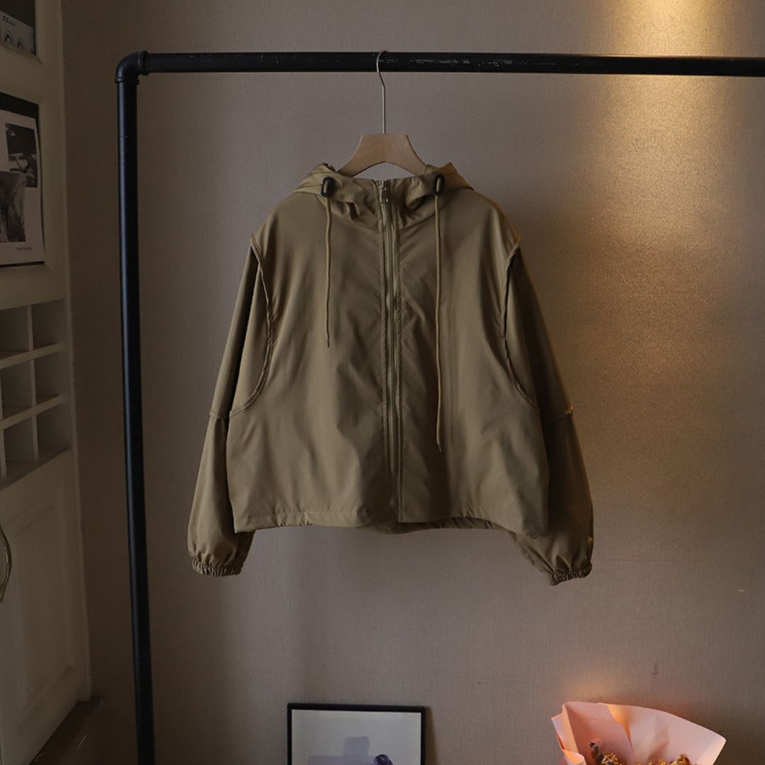 秋冬用フード付きジャケット