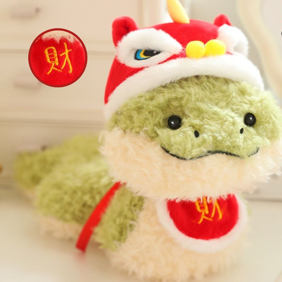 ヘビのマスコット人形