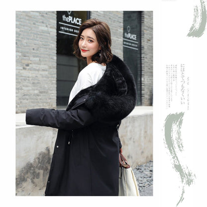Fur Collar Fleece Lined Jacket