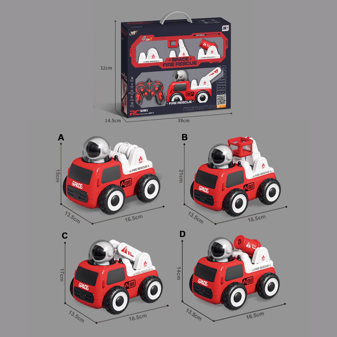 4in1遙控車玩具套裝