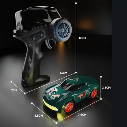 1:64 Mini LED Remote Control Racing Car