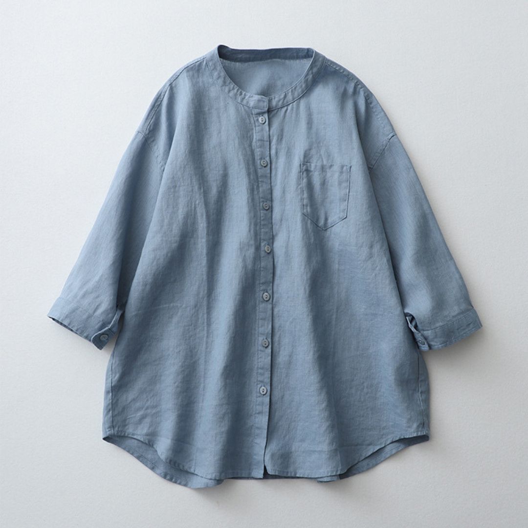 Summer Japanese Cotton and Linen Tops