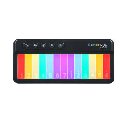 レインボーライトミュージックキーボードおもちゃ