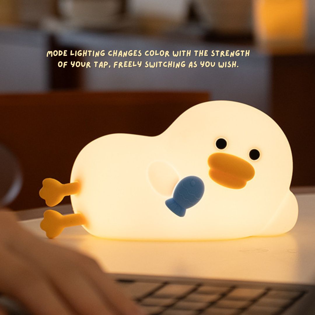 Creative Silicone Touch-Activated Night Light