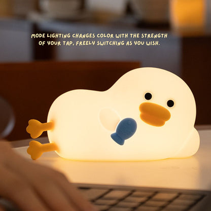 Creative Silicone Touch-Activated Night Light