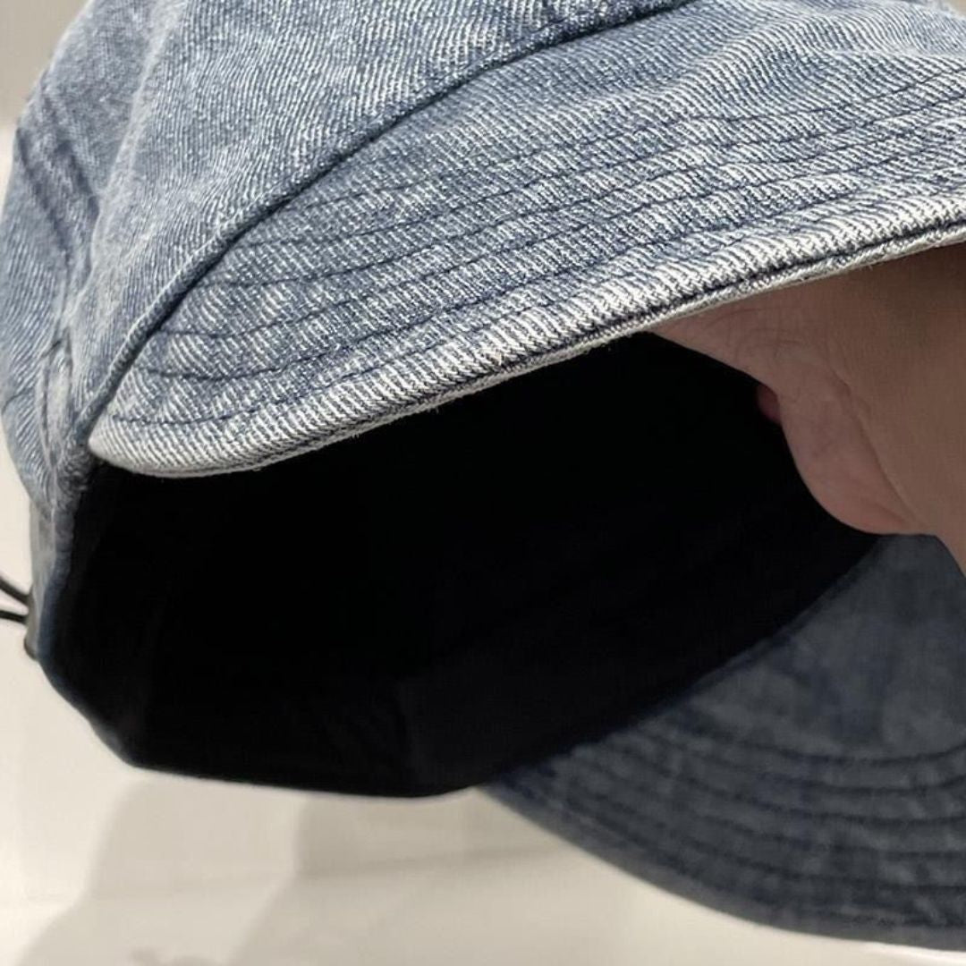 復古水洗牛仔帽