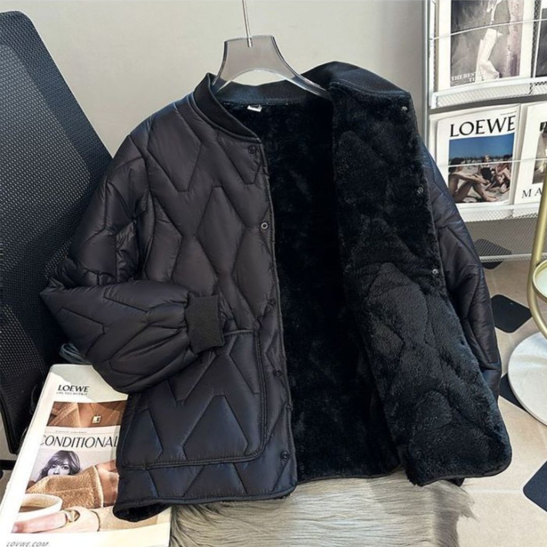 Sherpa-Lined Heavyweight Cotton Jacket