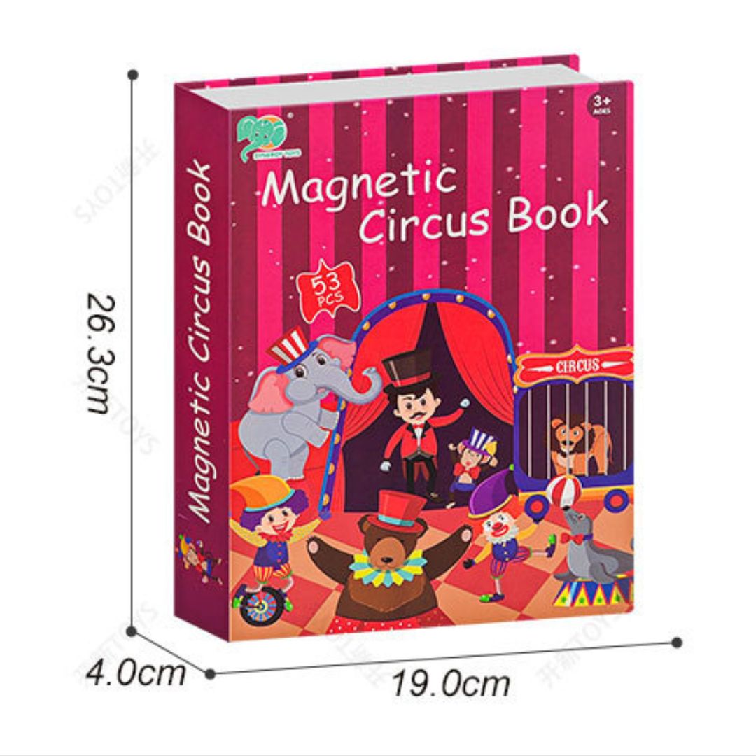 DIY 教育用磁気パズルブックおもちゃ